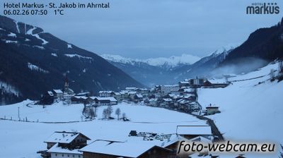 immagine della webcam nei dintorni di Campo Tures: webcam San Giovanni in val Aurina