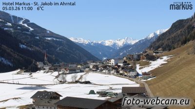 immagine della webcam nei dintorni di Cadipietra: webcam San Giovanni in val Aurina