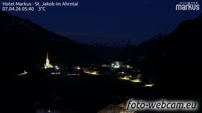 immagine della webcam nei dintorni di Predoi: webcam Valle Aurina