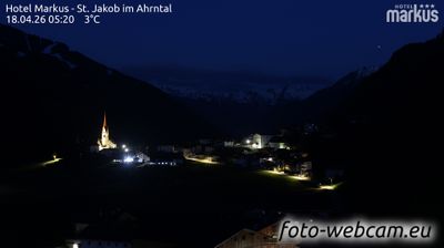immagine della webcam nei dintorni di San Giovanni in val Aurina: webcam Valle Aurina