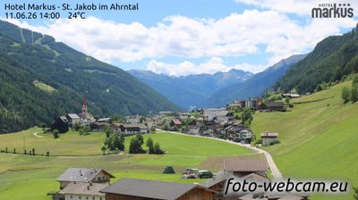 immagine della webcam nei dintorni di Campo Tures: webcam Valle Aurina