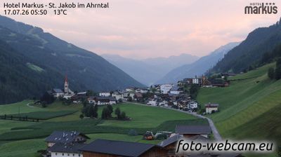 immagine della webcam nei dintorni di Selva dei Molini: webcam Valle Aurina