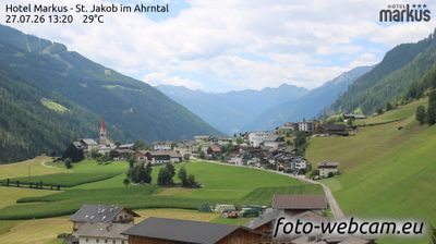 immagine della webcam nei dintorni di Cadipietra: webcam Valle Aurina