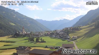 immagine della webcam nei dintorni di San Giovanni in val Aurina: webcam Valle Aurina