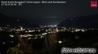 immagine della webcam nei dintorni di Renon: webcam Appiano sulla Strada del Vino
