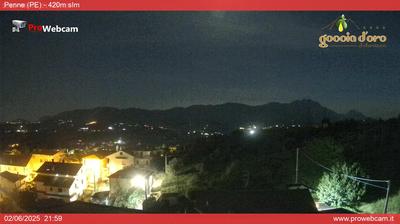 immagine della webcam nei dintorni di Roseto degli Abruzzi: webcam Penne