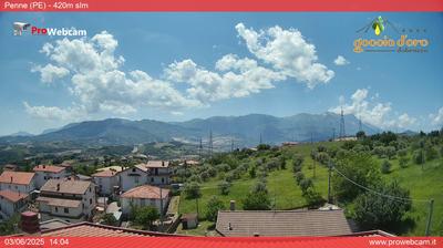 immagine della webcam nei dintorni di Ofena: webcam Penne