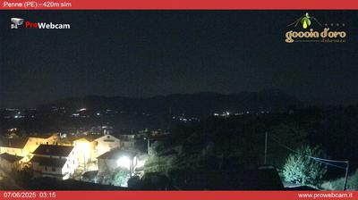 immagine della webcam nei dintorni di Isola del Gran Sasso d'Italia: webcam Penne