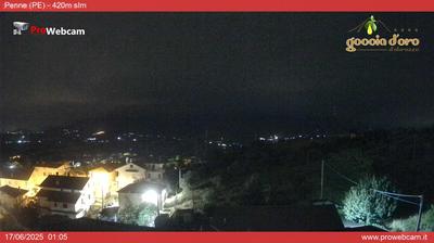 immagine della webcam nei dintorni di Morro d'Oro: webcam Penne