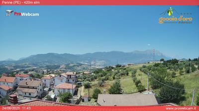 immagine della webcam nei dintorni di Chieti Scalo: webcam Penne