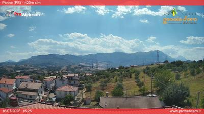 immagine della webcam nei dintorni di Chieti: webcam Penne