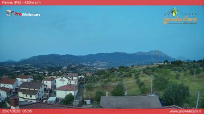 immagine della webcam nei dintorni di Arsita: webcam Penne