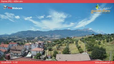 immagine della webcam nei dintorni di Morro d'Oro: webcam Penne