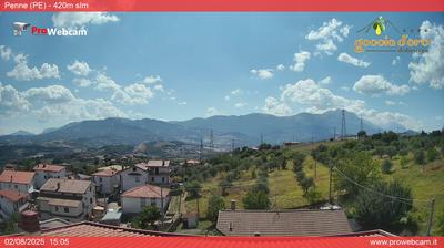 immagine della webcam nei dintorni di Roseto degli Abruzzi: webcam Penne