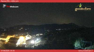 immagine della webcam nei dintorni di Abbateggio: webcam Penne