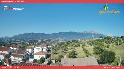 immagine della webcam nei dintorni di Calascio: webcam Penne