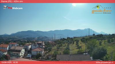 immagine della webcam nei dintorni di Santa Filomena: webcam Penne