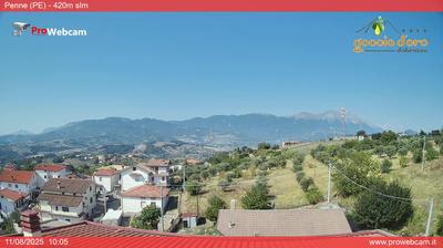 immagine della webcam nei dintorni di Chieti Scalo: webcam Penne