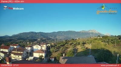 immagine della webcam nei dintorni di Colledara: webcam Penne