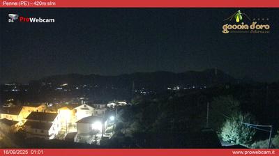 immagine della webcam nei dintorni di Carpineto della Nora: webcam Penne