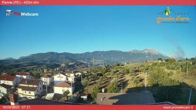 immagine della webcam nei dintorni di Roseto degli Abruzzi: webcam Penne