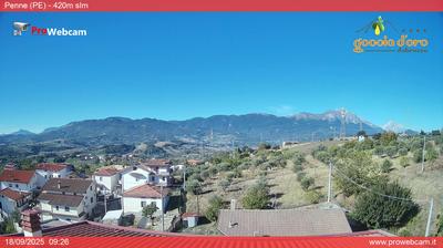 immagine della webcam nei dintorni di Pretaro: webcam Penne