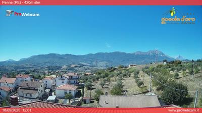 immagine della webcam nei dintorni di Loreto Aprutino: webcam Penne