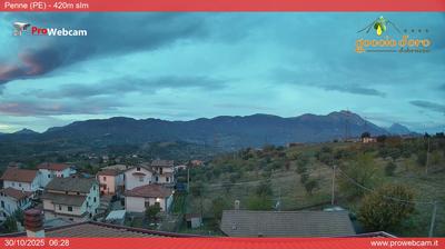 immagine della webcam nei dintorni di Canzano: webcam Penne