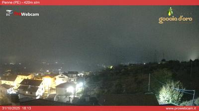 immagine della webcam nei dintorni di Carpineto della Nora: webcam Penne