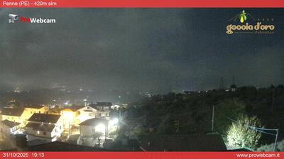 immagine della webcam nei dintorni di Carpineto della Nora: webcam Penne