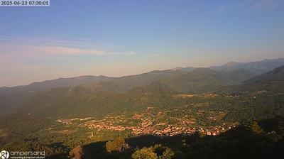 immagine della webcam nei dintorni di Riccò del Golfo di Spezia: webcam Sesta Godano