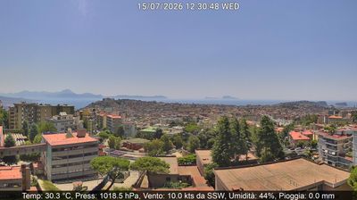 immagine della webcam nei dintorni di Massa Lubrense: webcam Montecalvario