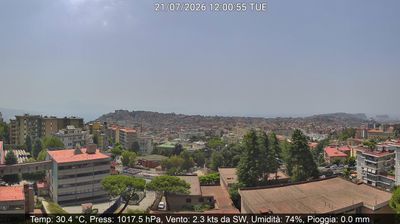 immagine della webcam nei dintorni di Pozzuoli: webcam Montecalvario