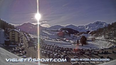 immagine della webcam nei dintorni di Monte Malanotte: webcam Prato Nevoso