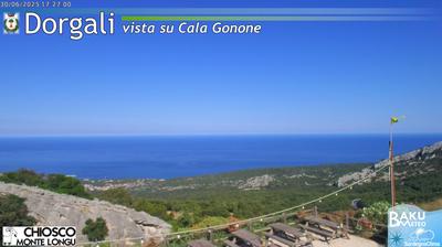 immagine della webcam nei dintorni di Cala Gonone: webcam Dorgali
