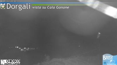 immagine della webcam nei dintorni di Cala Gonone: webcam Dorgali