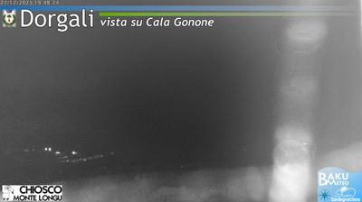 immagine della webcam nei dintorni di Cala Gonone: webcam Dorgali