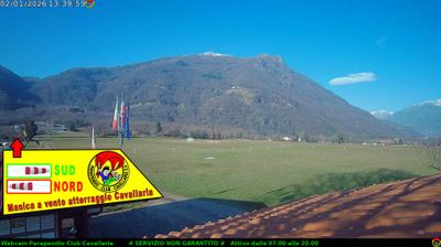 immagine della webcam nei dintorni di Castelnuovo Nigra: webcam Brosso
