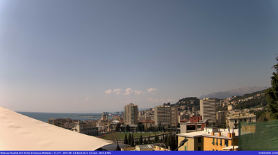 immagine della webcam nei dintorni di Carrosio: webcam Sestri Ponente