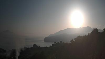 immagine della webcam nei dintorni di Positano: webcam Massa Lubrense