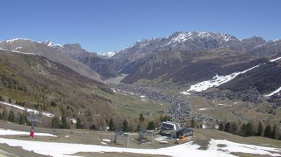 immagine della webcam nei dintorni di Passo del Foscagno: webcam Carosello