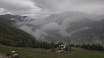 immagine della webcam nei dintorni di Livigno: webcam Carosello