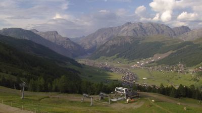immagine della webcam nei dintorni di Livigno: webcam Carosello