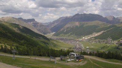 immagine della webcam nei dintorni di Livigno: webcam Carosello