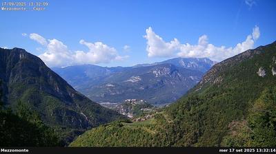 immagine della webcam nei dintorni di Ronzo-Chienis: webcam Nomi