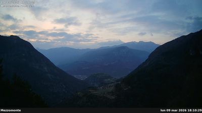 immagine della webcam nei dintorni di Centa San Nicolò: webcam Besenello