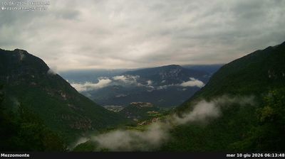 immagine della webcam nei dintorni di Centa San Nicolò: webcam Besenello