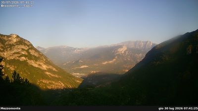immagine della webcam nei dintorni di Laghi: webcam Besenello