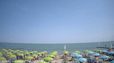 Preview delle webcam di Caorle › Sud-Est: Porto Santa Margherita - Caorle Beach