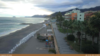 immagine della webcam nei dintorni di Giardini: webcam Loano